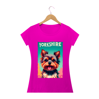 Nome do produto Baby long estampa Yorkshire - Coleção Dog Lovers