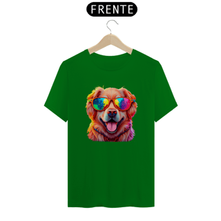 Nome do produto Camiseta estampa Golden retriever - Coleção Dog Lovers