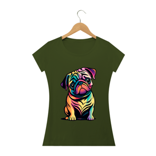 Nome do produto Baby long estampa Pug - Coleção Dog Lovers