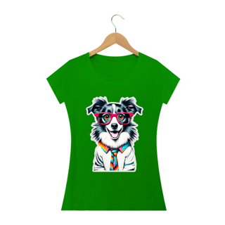 Nome do produto Baby long estampa Border Colie - Coleção Dog Lovers