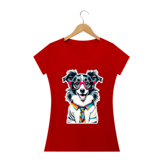 Nome do produto Baby long estampa Border Colie - Coleção Dog Lovers