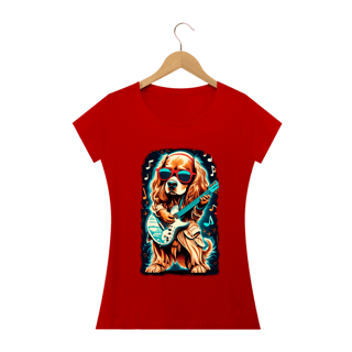 Nome do produto Baby long estampa Cocker -  Coleção Dog Lovers