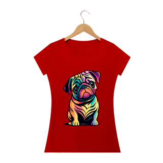 Nome do produto Baby long estampa Pug - Coleção Dog Lovers