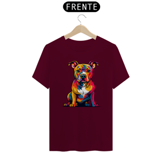 Nome do produto Camiseta Estampa Pit bull - Coleção Dog Lovers