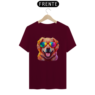 Nome do produto Camiseta estampa Golden retriever - Coleção Dog Lovers