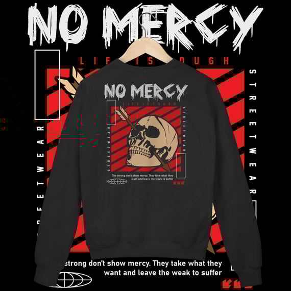 SEM PIEDADE - MOLETOM FECHADO [COSTAS]