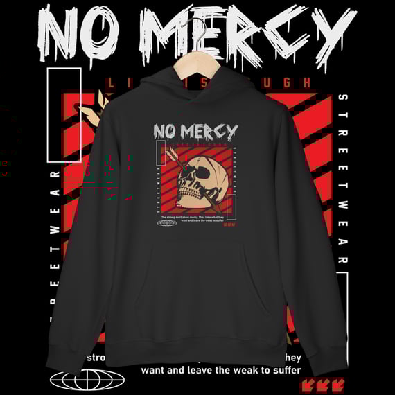 SEM PIEDADE - MOLETOM CANGURU [FRENTE]