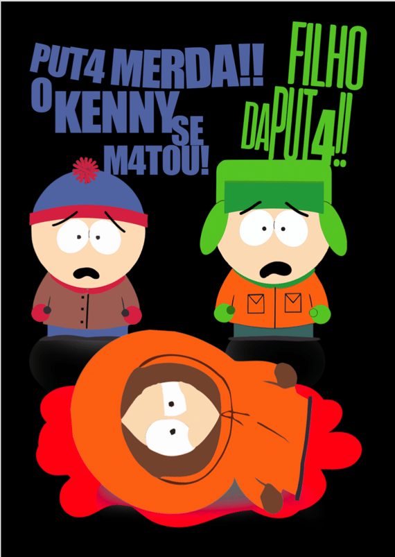 SOUTH PARK - O Kenny Se Matou! - Poster