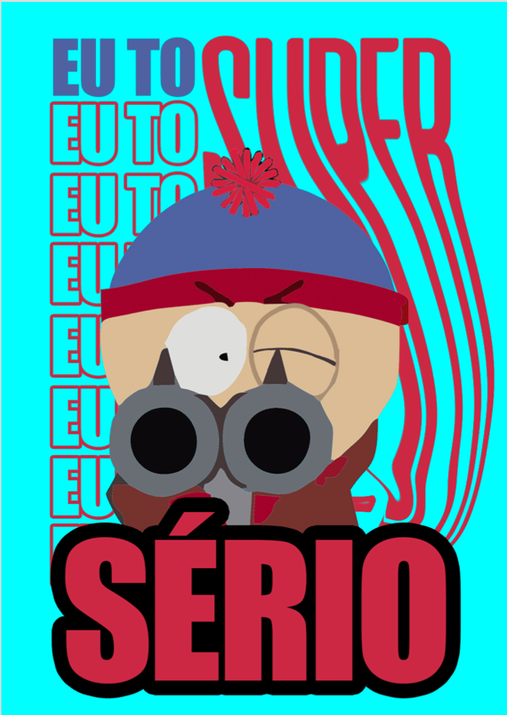 SOUTH PARK - Super Sério - Poster
