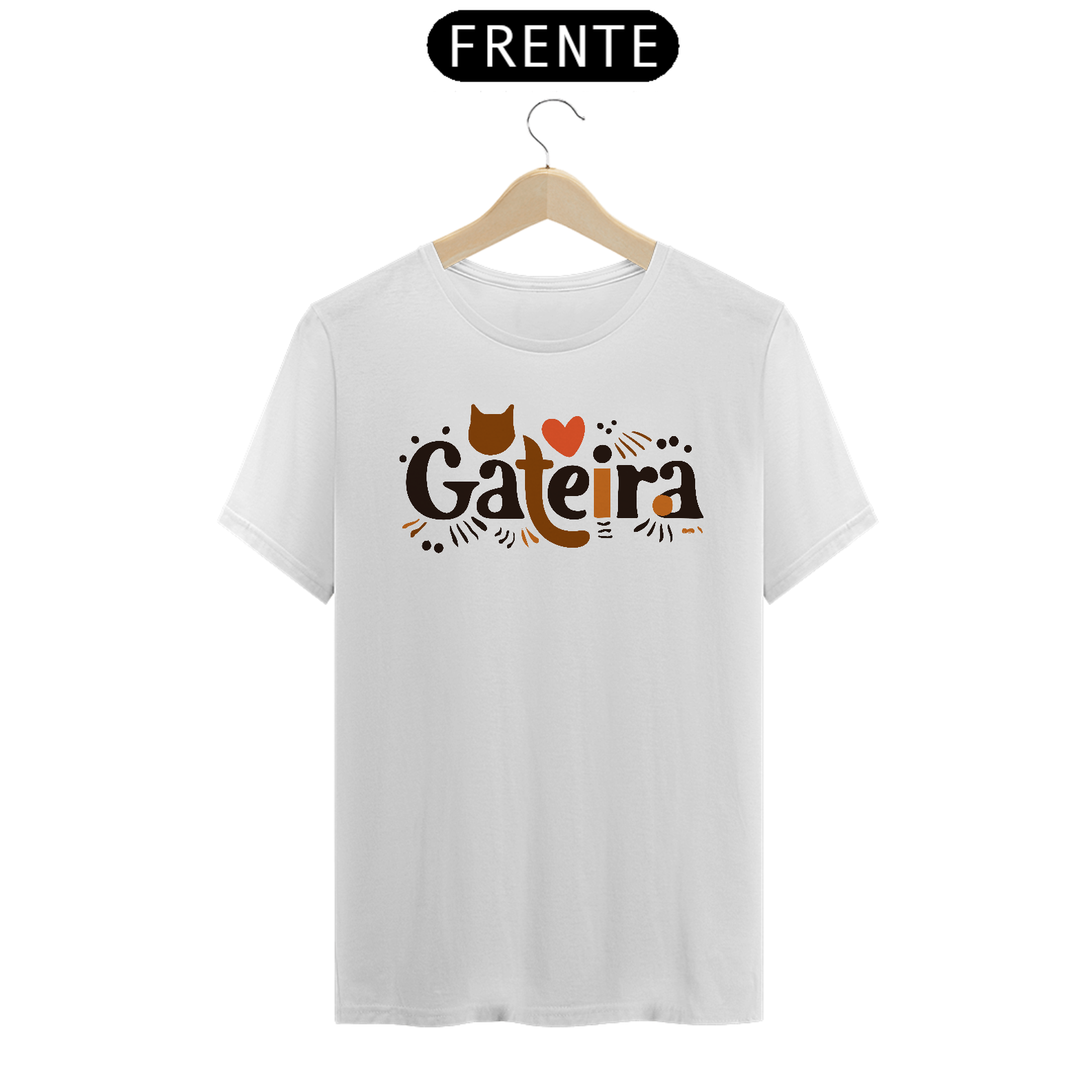 CAMISETA GATEIRA CREATIVE