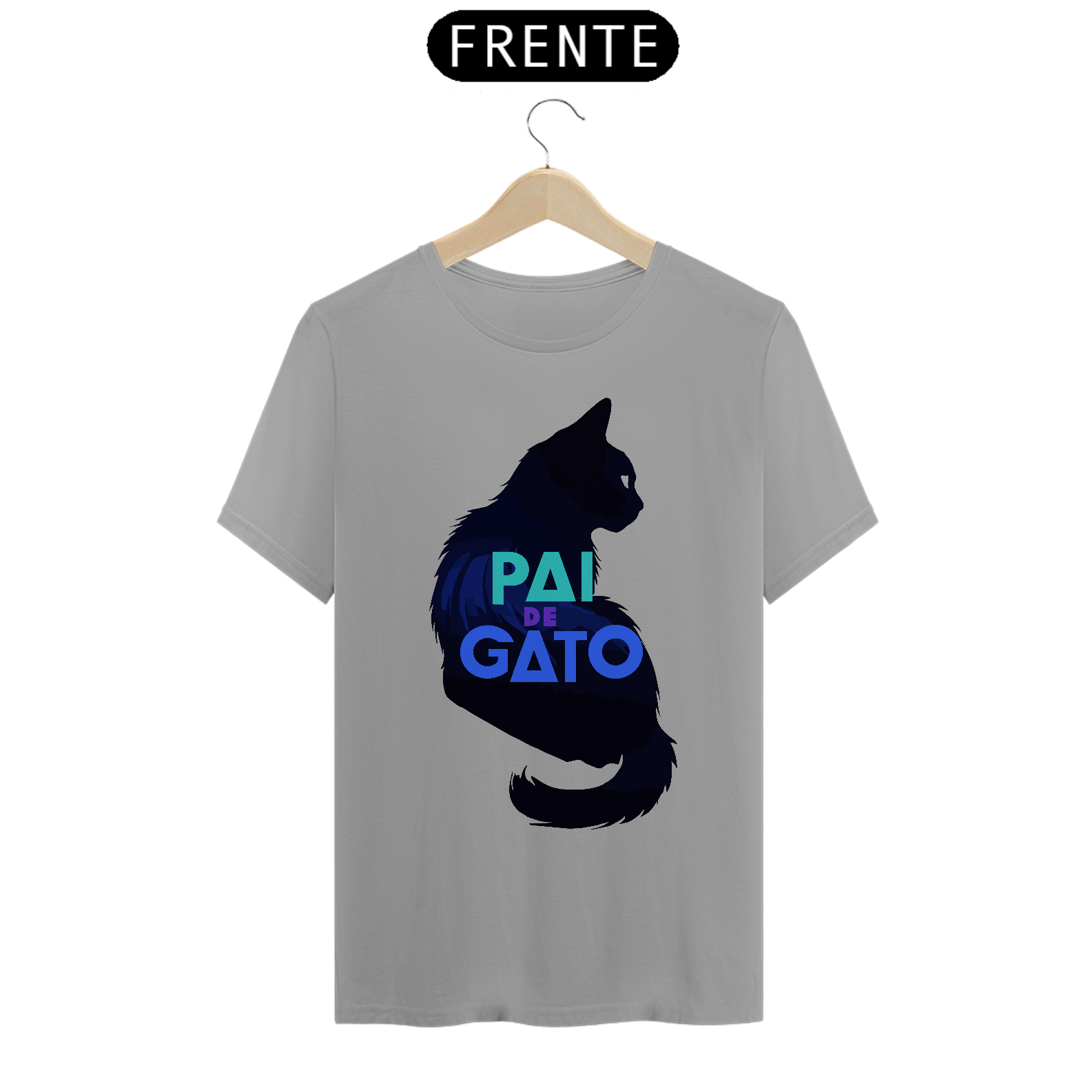 CAMISETA PAI DE GATO