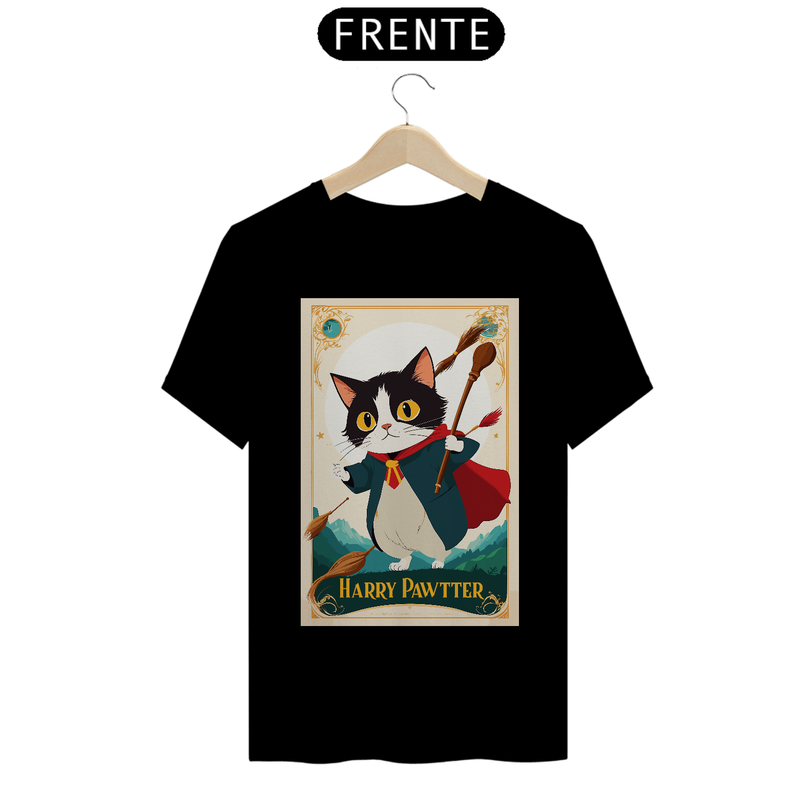 CAMISETA HARRY PAWTTER