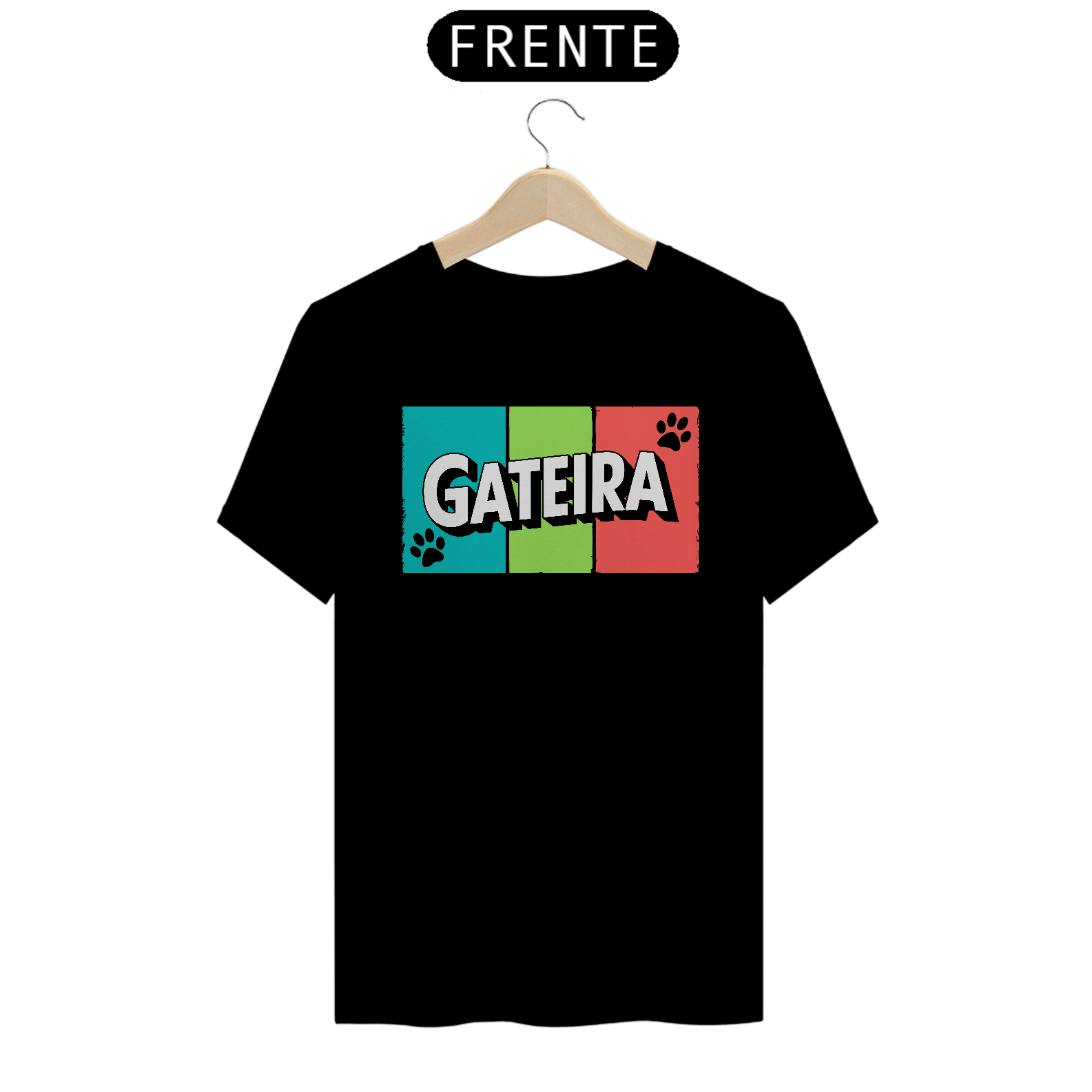 CAMISETA GATEIRA COLOR