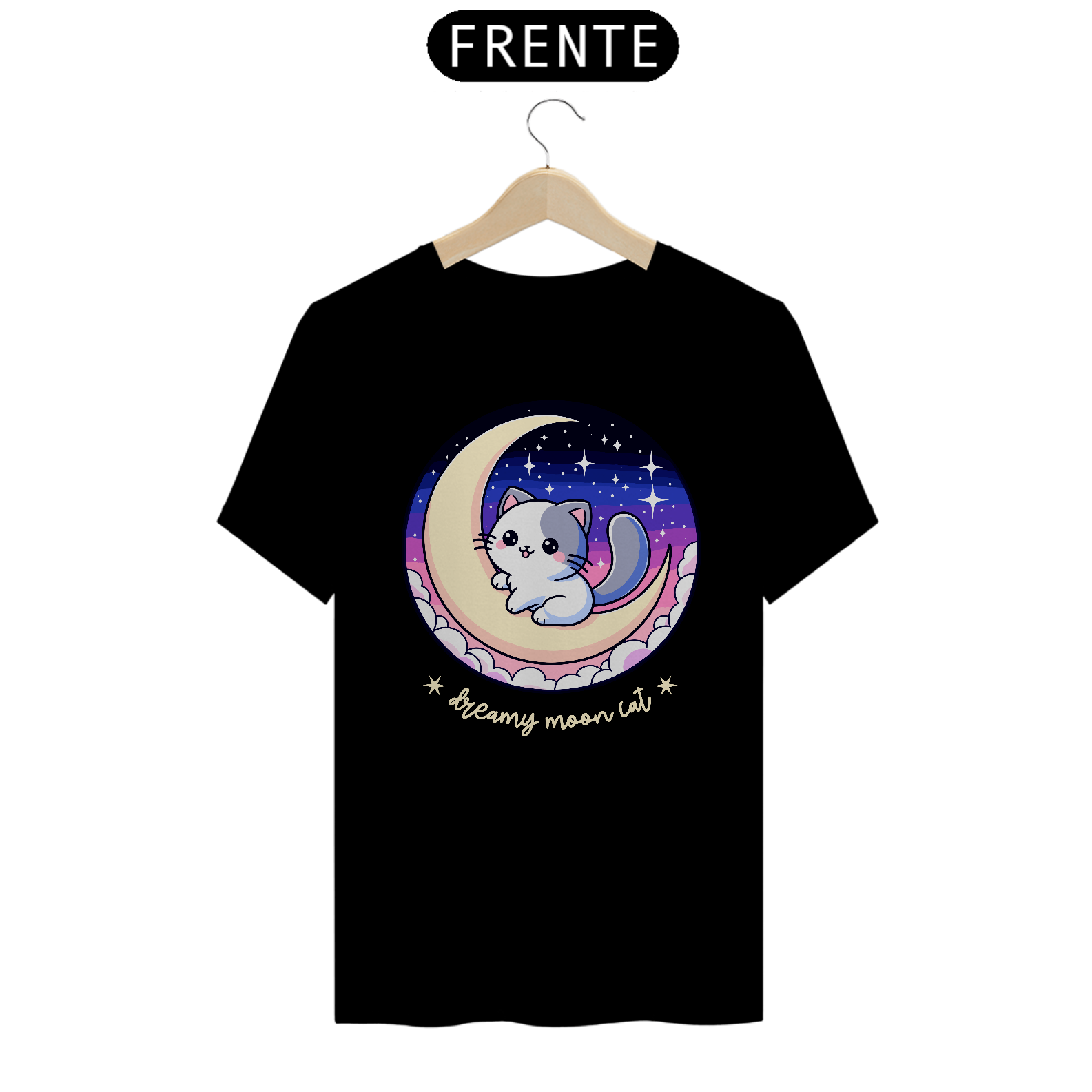 CAMISETA DREAMY MOON CAT