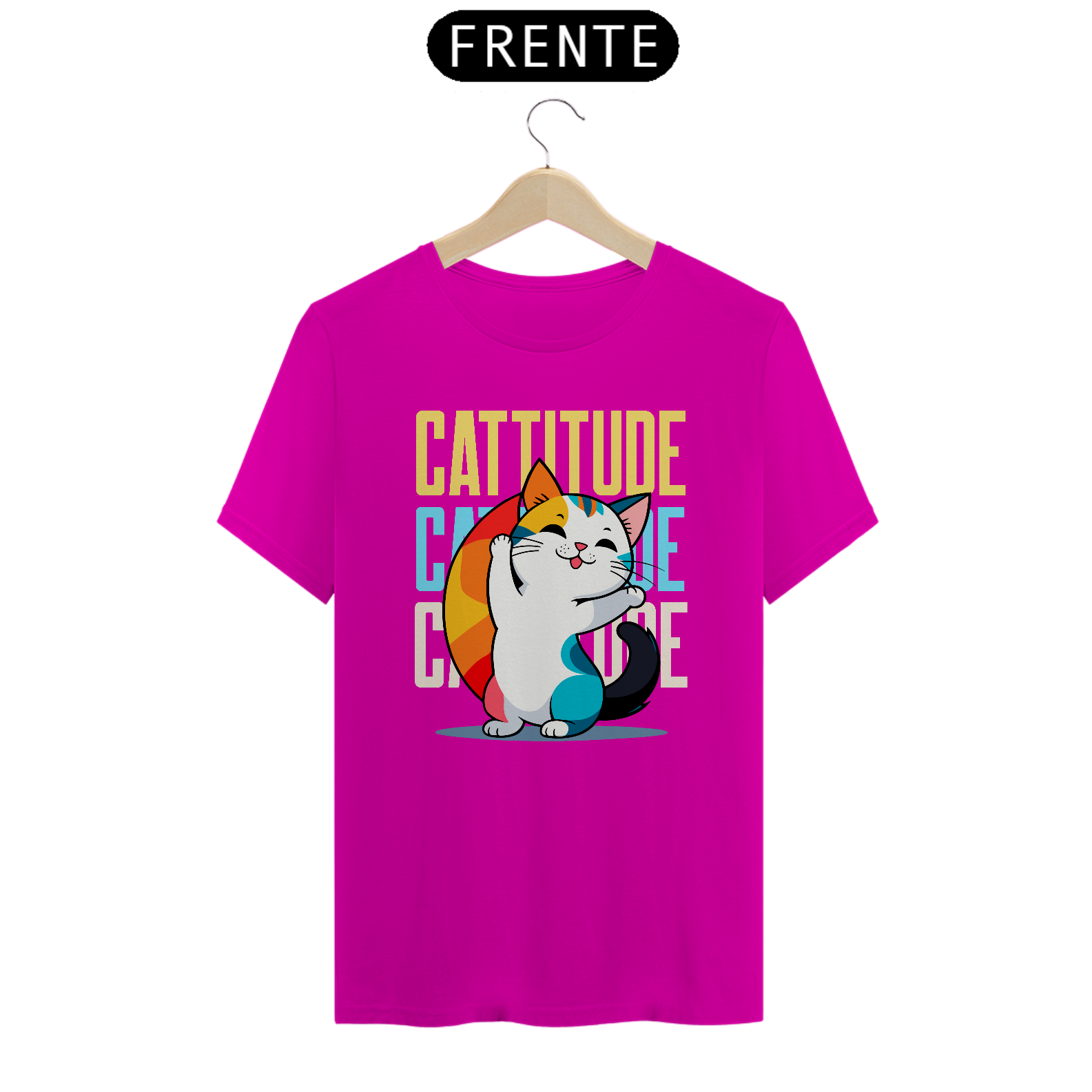 CAMISETA CATTITUDE