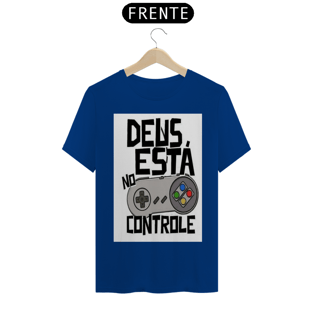 Nome do produtocamiseta Deus no controle 