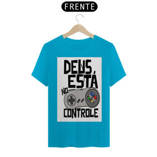 Nome do produtocamiseta Deus no controle 