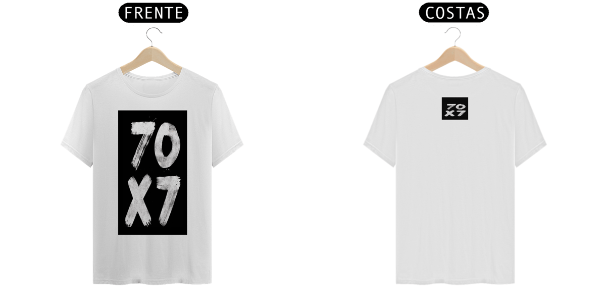 Nome do produto: camiseta 70x7