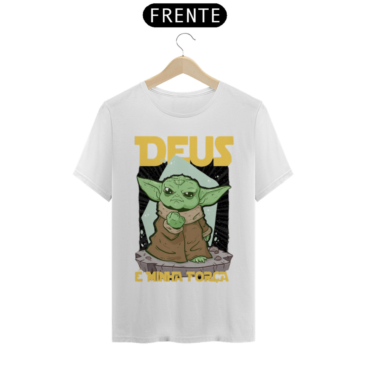 Nome do produto: camiseta Deus é Minha Força