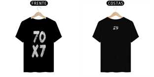 Nome do produtocamiseta 70x7