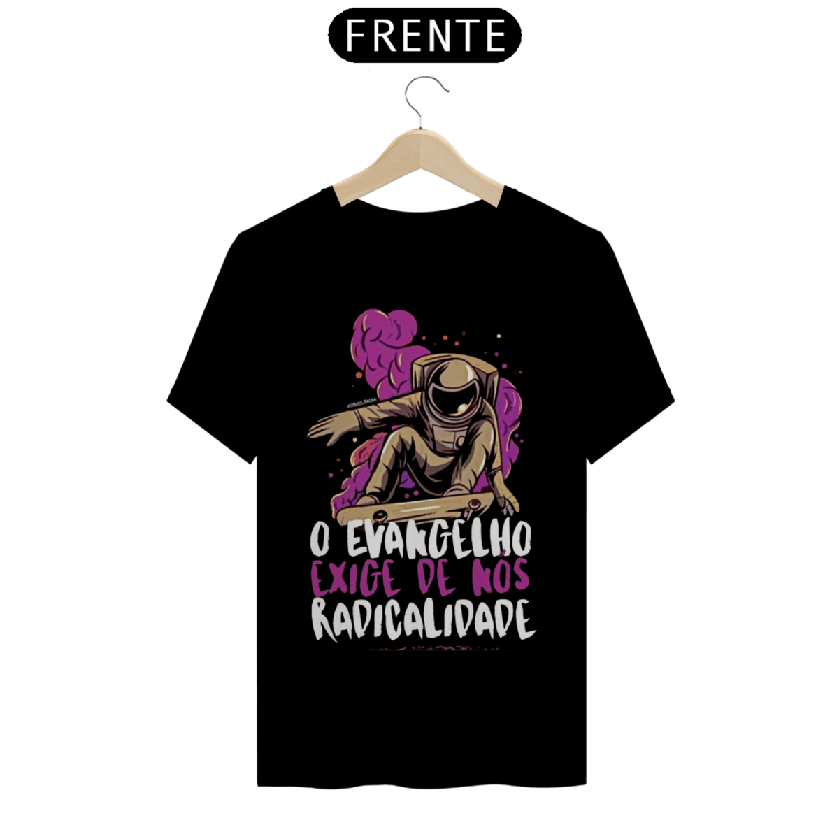 Nome do produto: camiseta Crente Radical