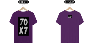 Nome do produtocamiseta 70x7