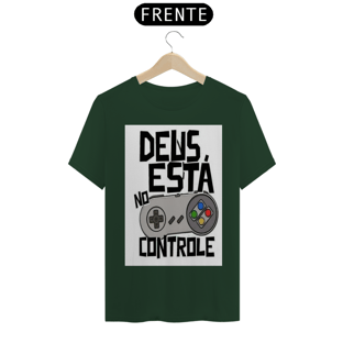 Nome do produtocamiseta Deus no controle 