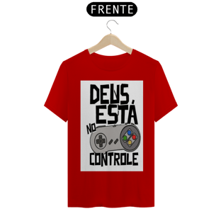 Nome do produtocamiseta Deus no controle 