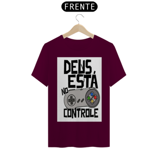 Nome do produtocamiseta Deus no controle 