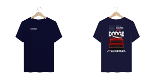 Nome do produto Camiseta Plus Size Dodge - Forza Meeting