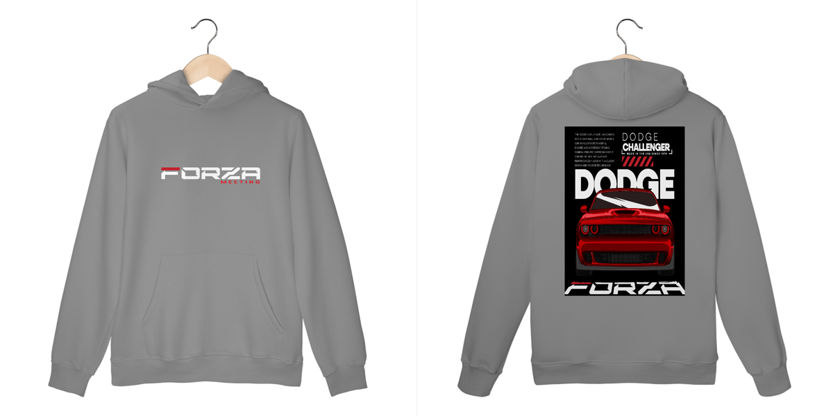 Nome do produto: Moletom Dodge - Forza Meeting