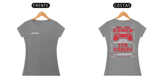 Nome do produto Camiseta Girls - Gamer