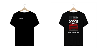 Nome do produto Camiseta Plus Size Dodge - Forza Meeting