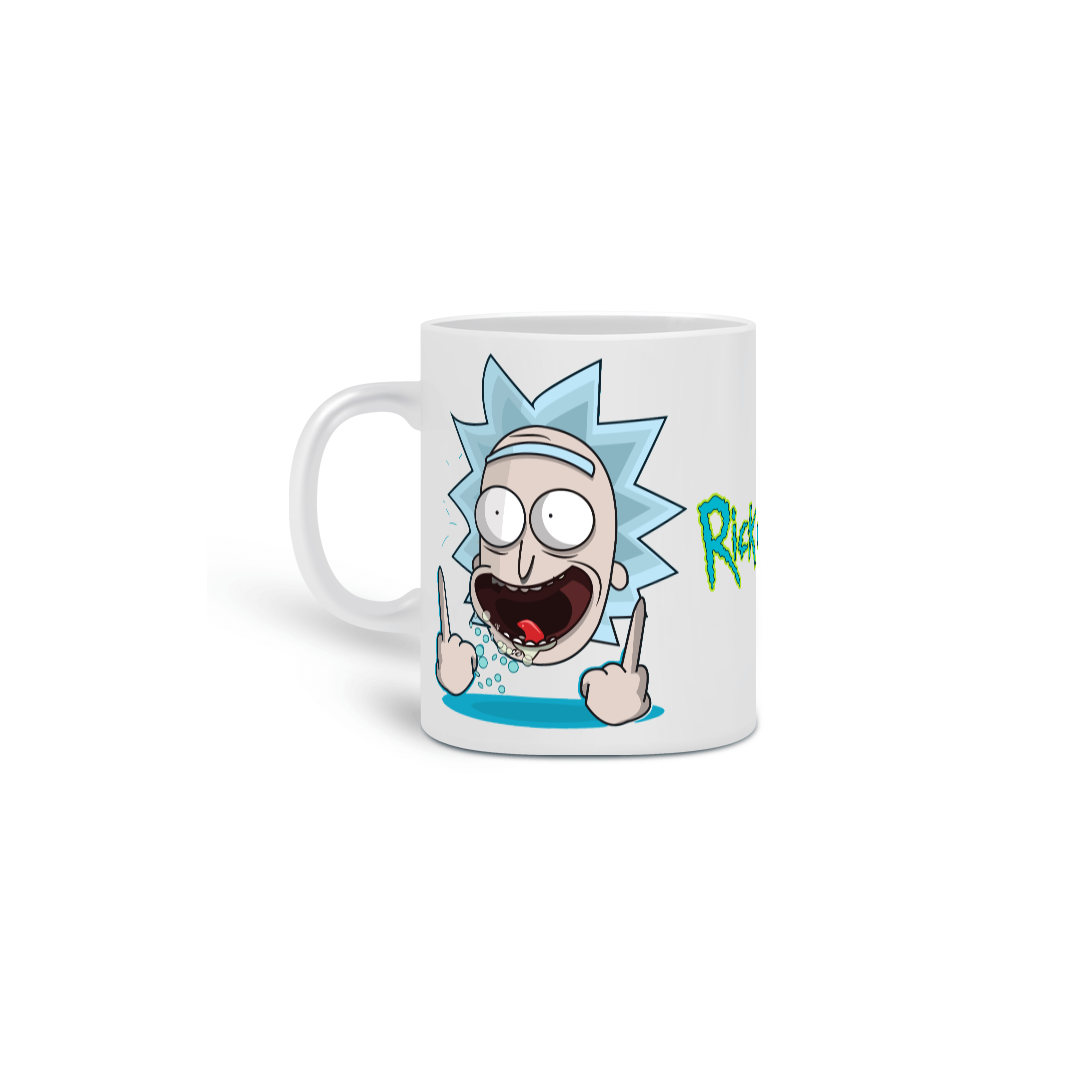 CANECA RICK AND MORTY - FODA-SE