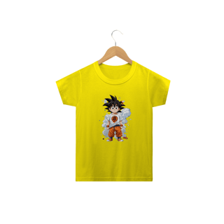 Nome do produto camiseta infantil cartoon dog goku