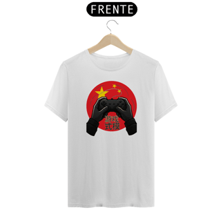 Nome do produto Camiseta “Game Mode: China” – Controle do Império Digital