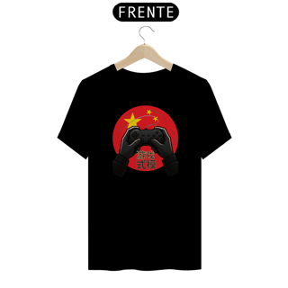 Nome do produto Camiseta “Game Mode: China” – Controle do Império Digital