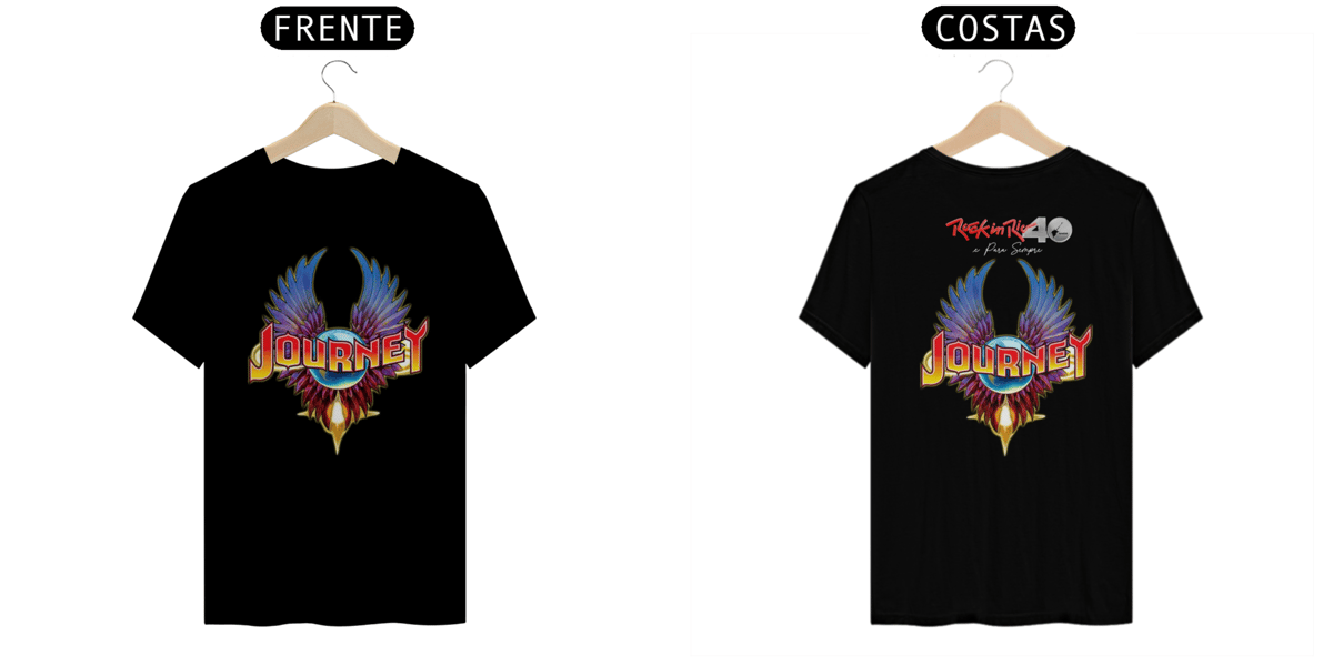 Nome do produto: Journey                ROCK  IN RIO 40 ANOS 