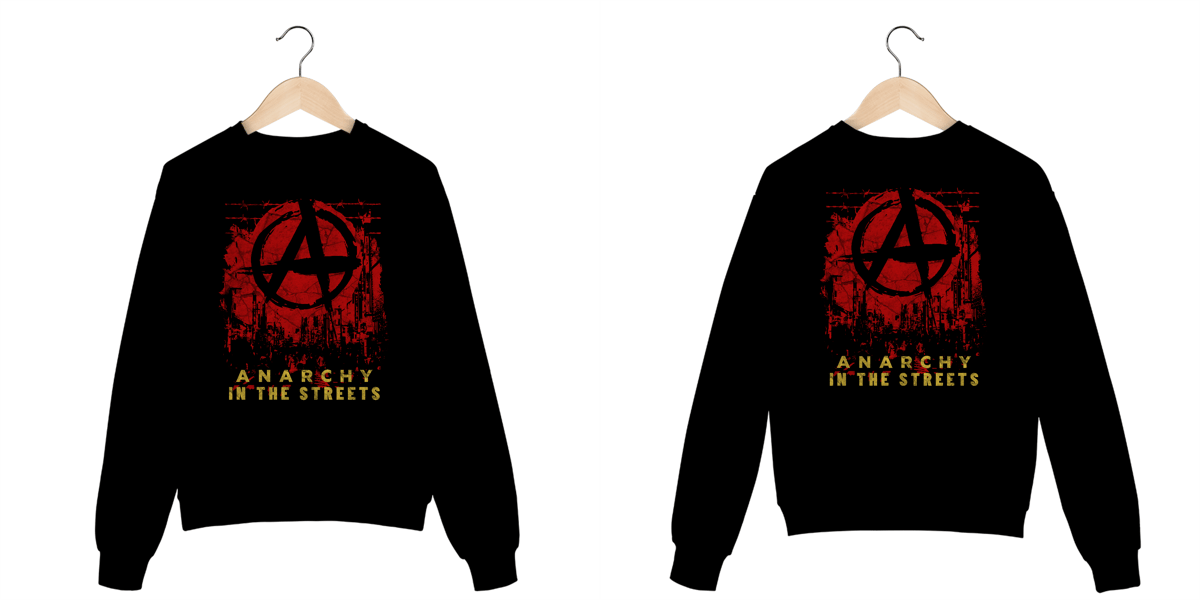 Nome do produto: moletom anarchy
