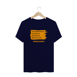 Nome do produto Camiseta plus size - Bora pro rolê