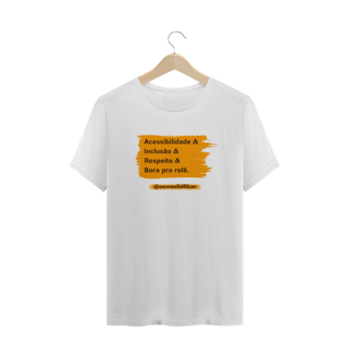 Nome do produto Camiseta plus size - Bora pro rolê