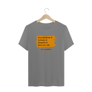 Nome do produto Camiseta plus size - Bora pro rolê