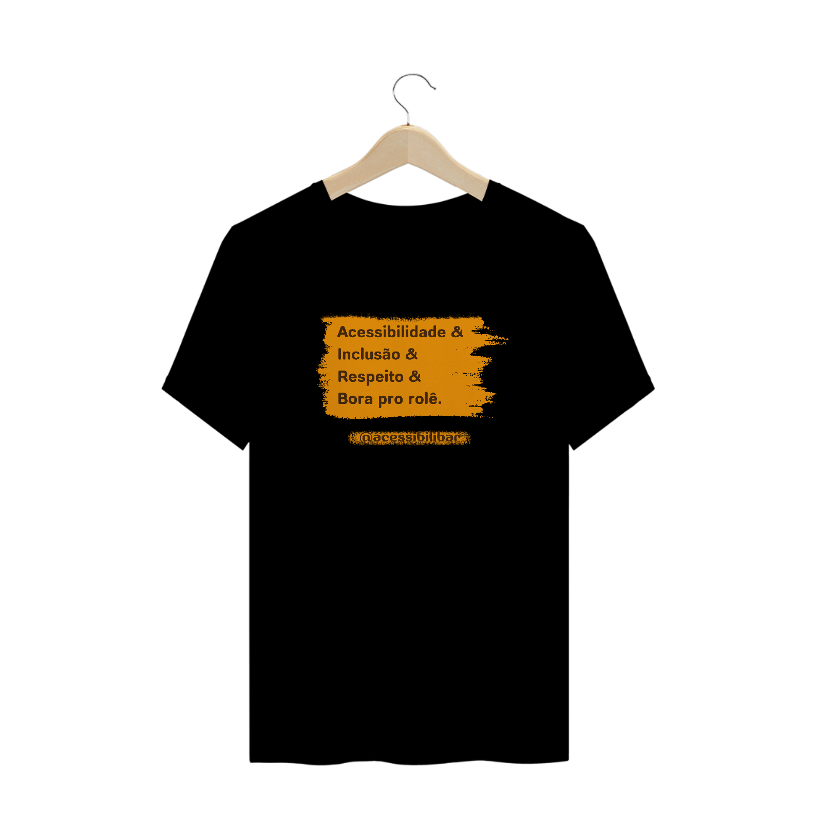 Camiseta plus size - Bora pro rolê