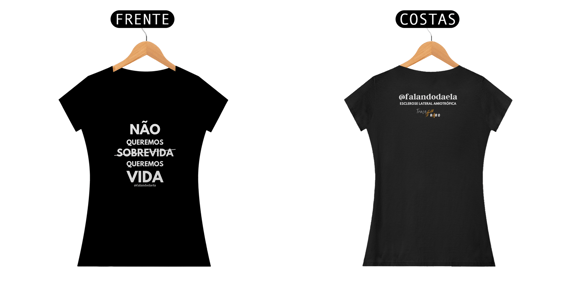 Camiseta BL preta 