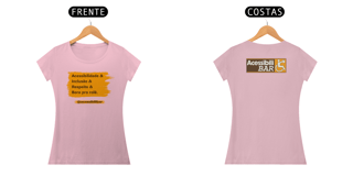 Nome do produto Baby look - Bora pro rolê