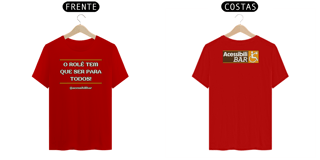 Nome do produto Camiseta - O Rolê tem que ser para todos!