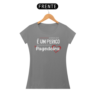 Nome do produto Baby Look Pagodeira (escrita branca)