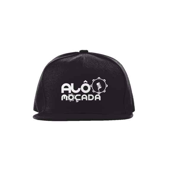 Boné Alô Moçada logo branca