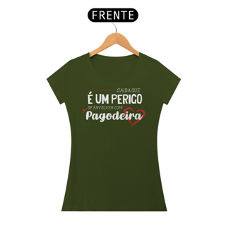 Nome do produto Baby Look Pagodeira (escrita branca)