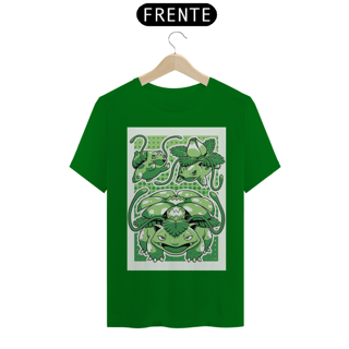 Nome do produto Camiseta Bulbasauro Evolution
